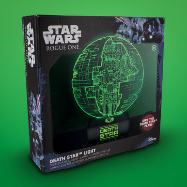 Star Wars Rogue One Death Star Light - Officially Licensed Neon Death