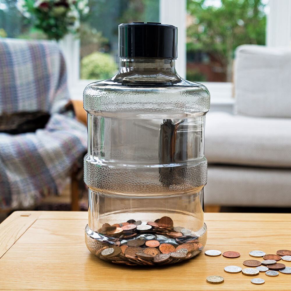 Ingenious Super Size Coin Counting Jar