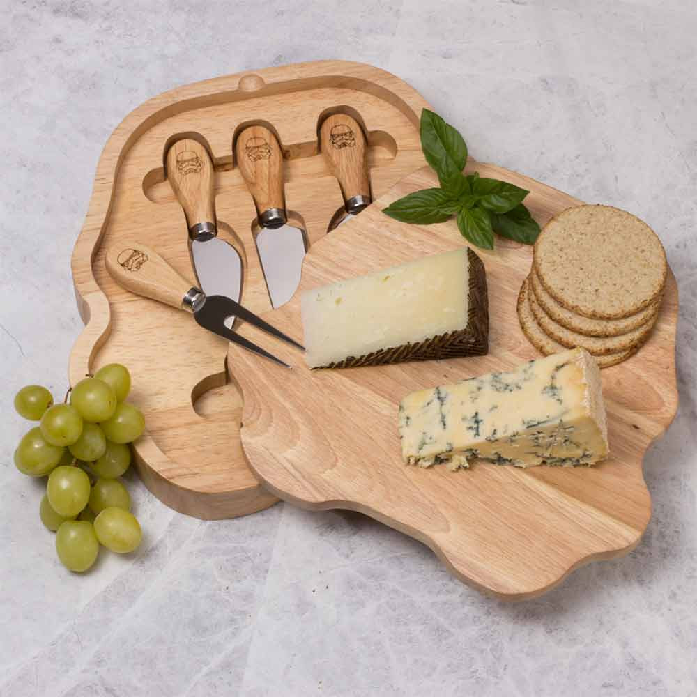 Original Stormtrooper – Cheeseboard and Knife Set Original Stormtrooper – Cheeseboard and Knife Set