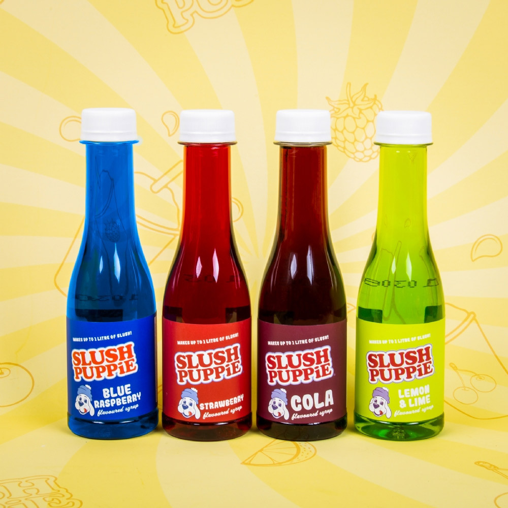 Slush Puppie Blue Syrup 4 Pack