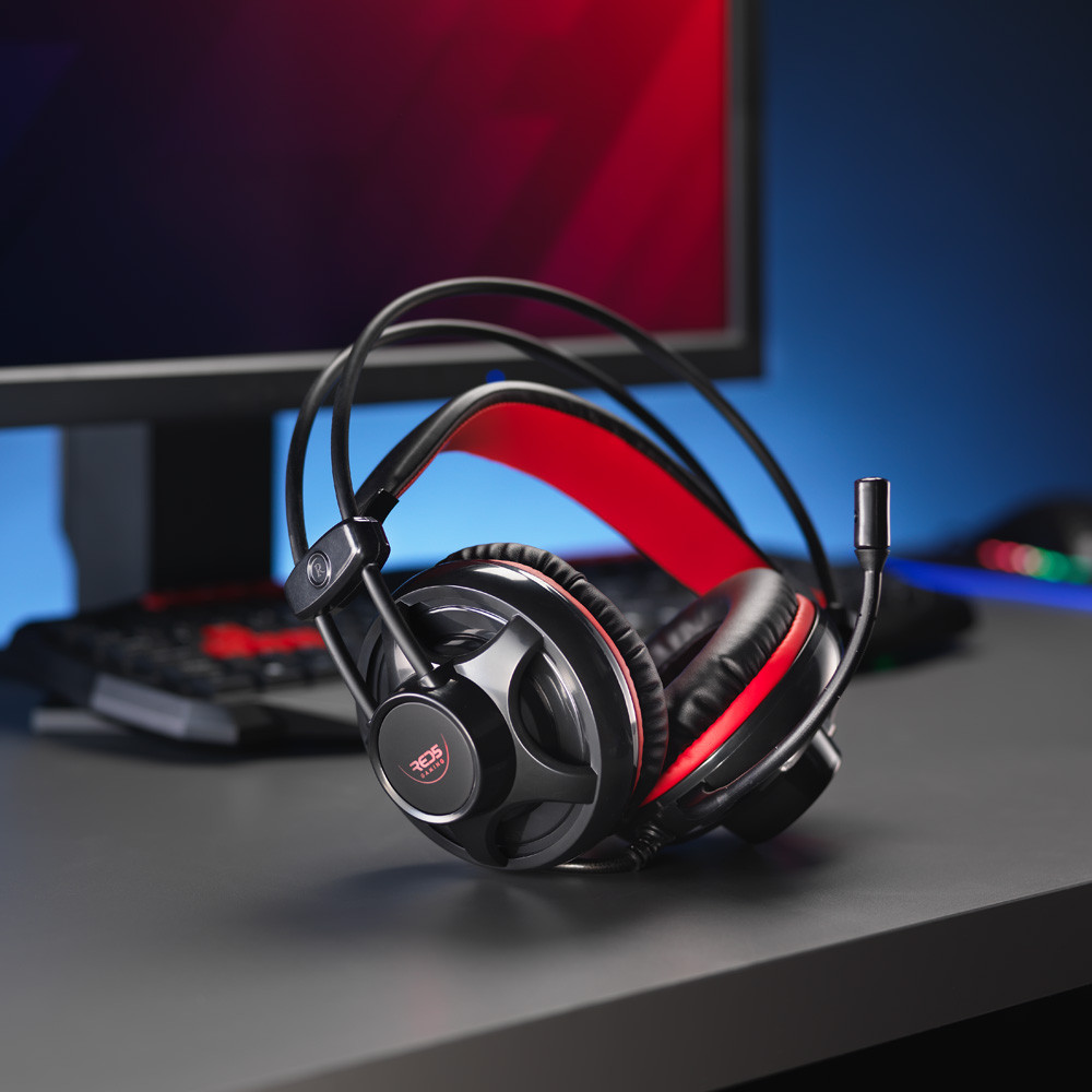 Red5 Black/Red Orbit Gaming Headphones
