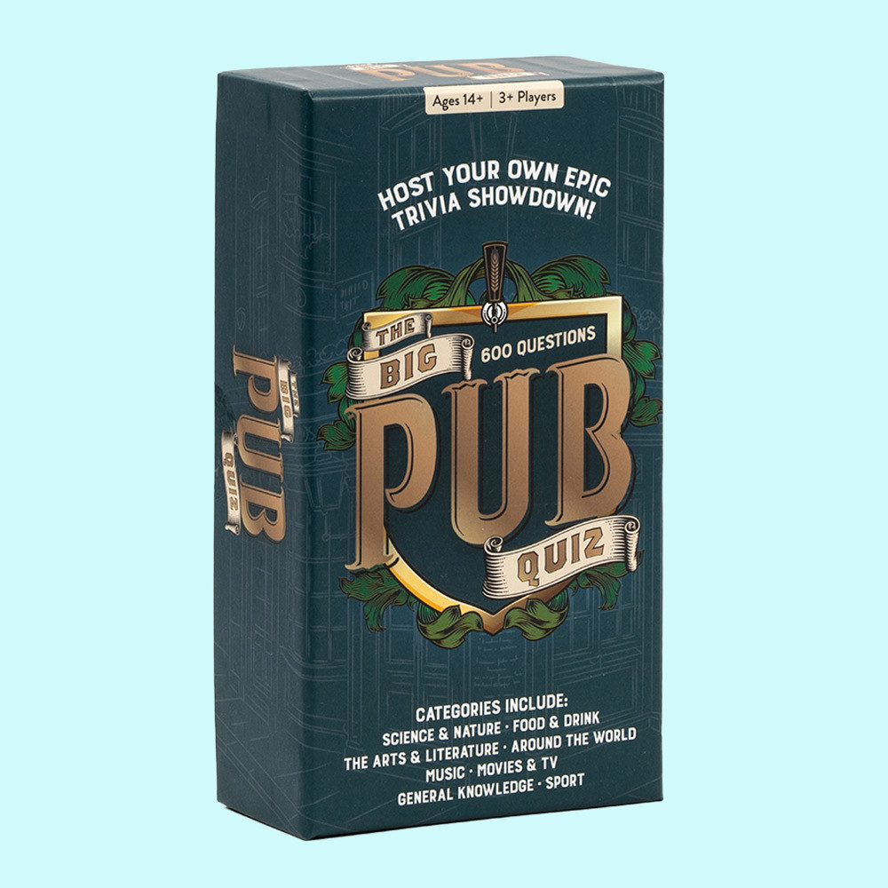 Professor Puzzle The Big Pub Quiz Card Game