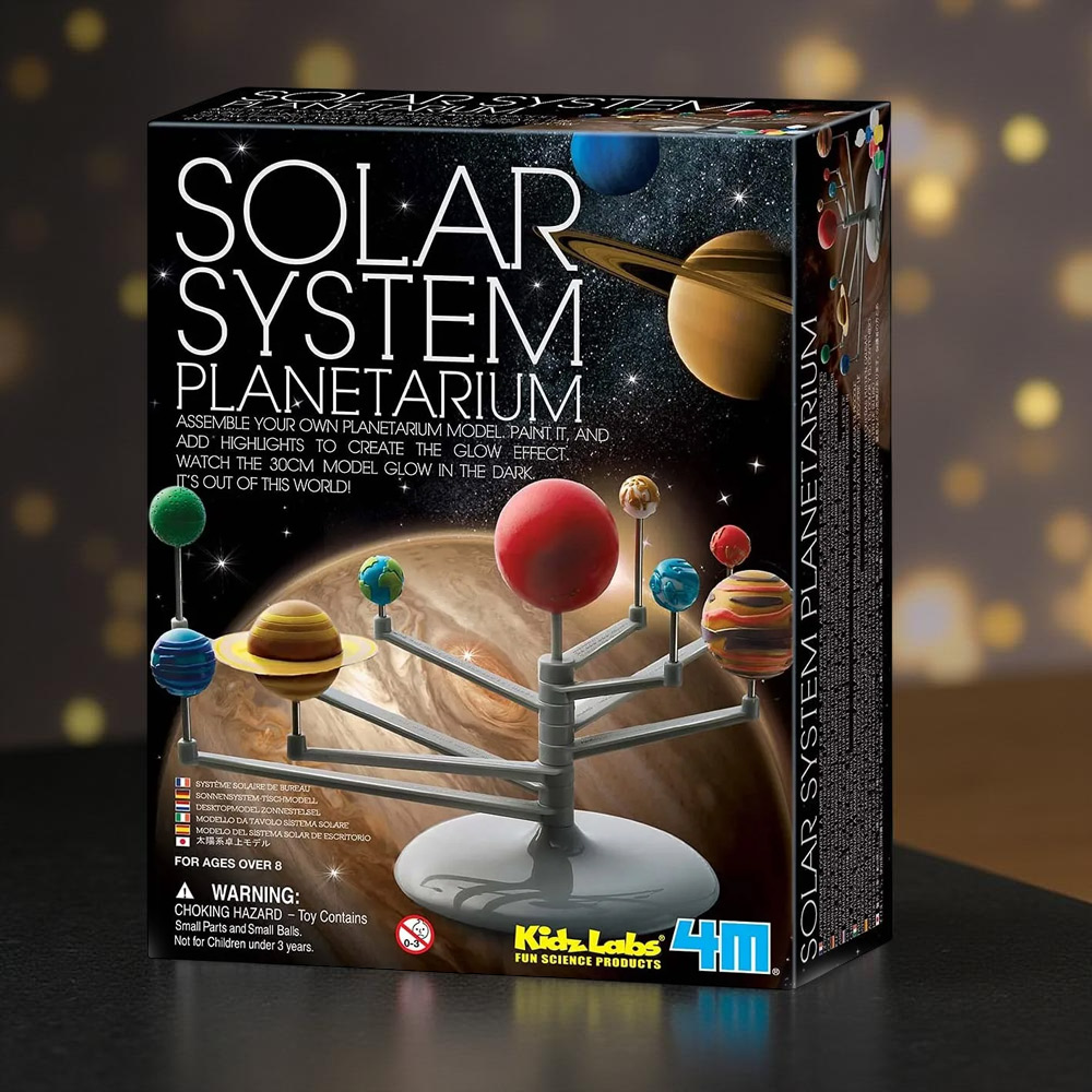 Hcm Kinzel Dark Solar System Planetarium Model Kit