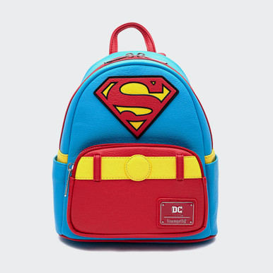 DC Vintage Superman Cosplay Loungefly Mini Backpack