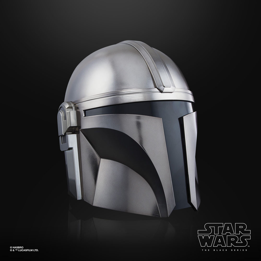 Star Wars Black The Mandalorian Electronic Cosplay Helmet