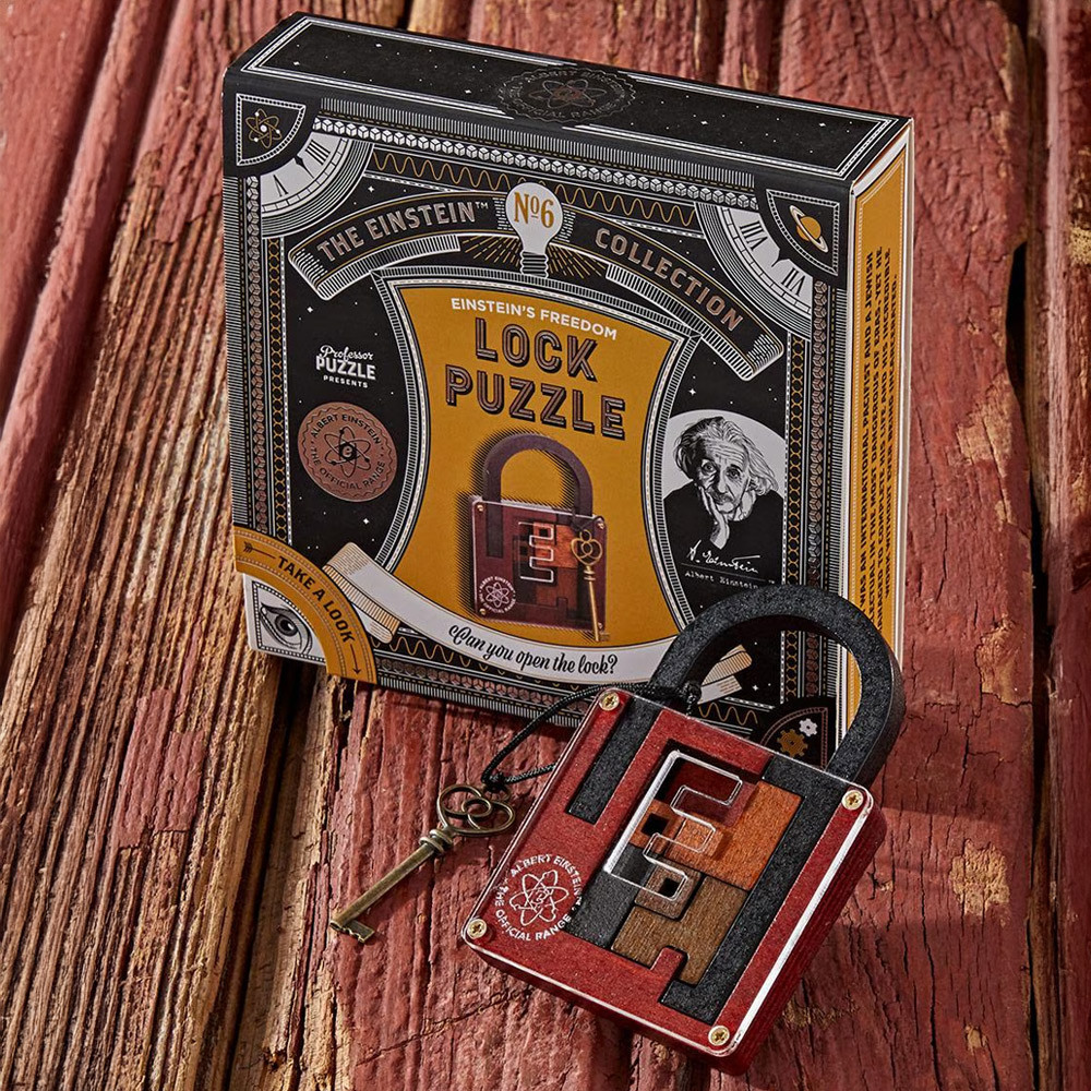 Professor Puzzle Einstein Lock