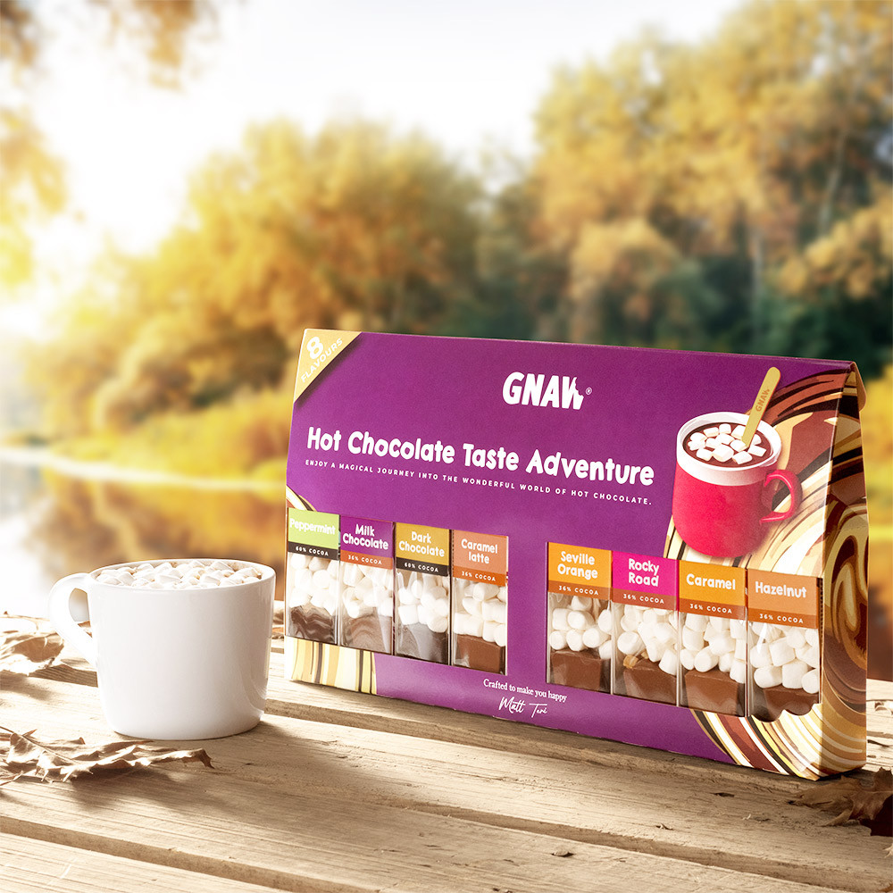Gnaw Chocolate Orange Gnaw Hot Chocolate Taste Adventure Gift Set