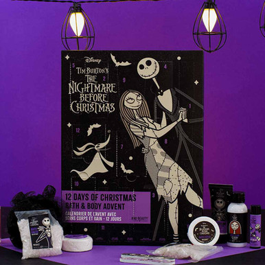 The Nightmare Before Christmas 13 Day Advent Calendar Beauty Set