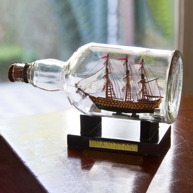 HMS Victory In A Bottle - Mini