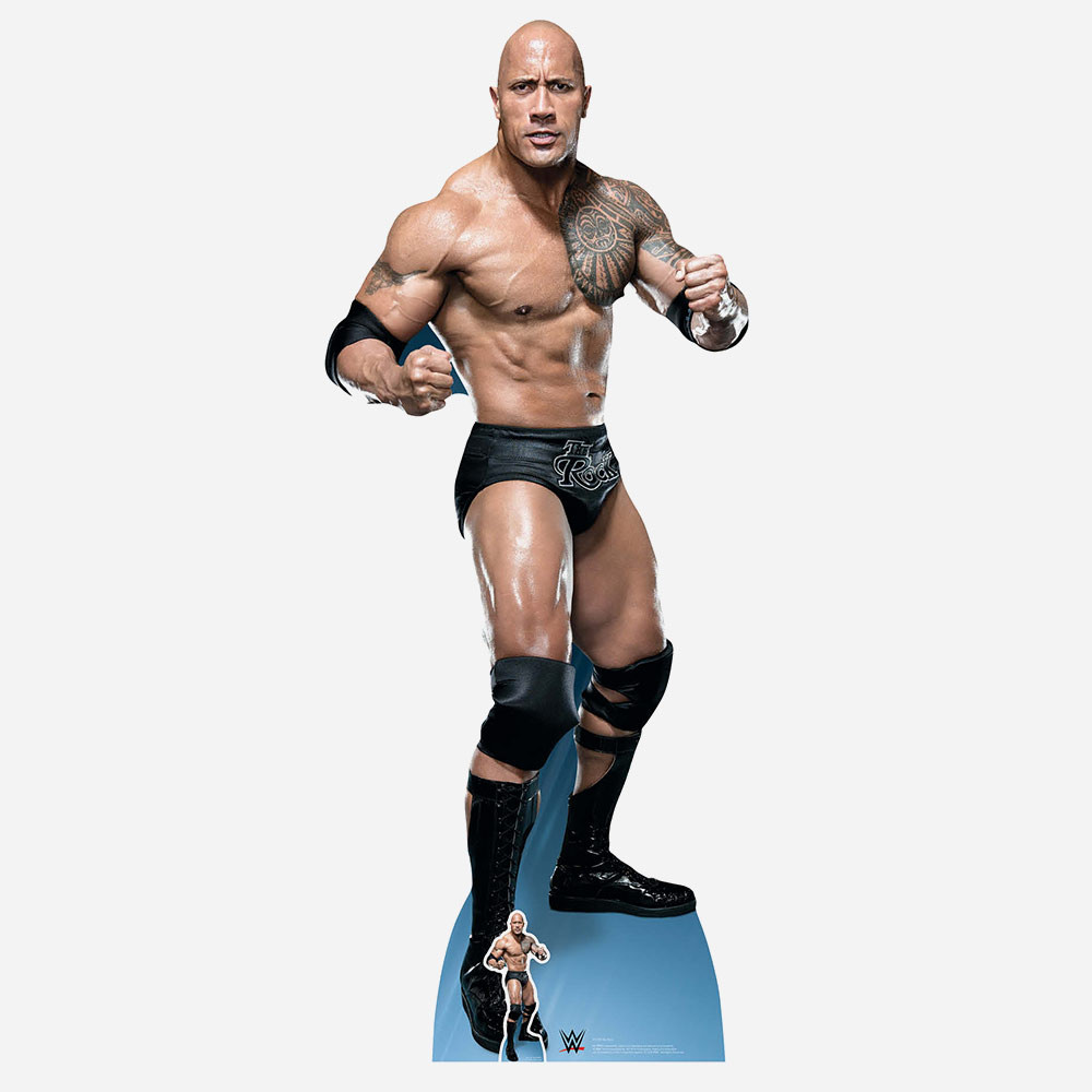 The Rock Lifesize Cardboard Cutout