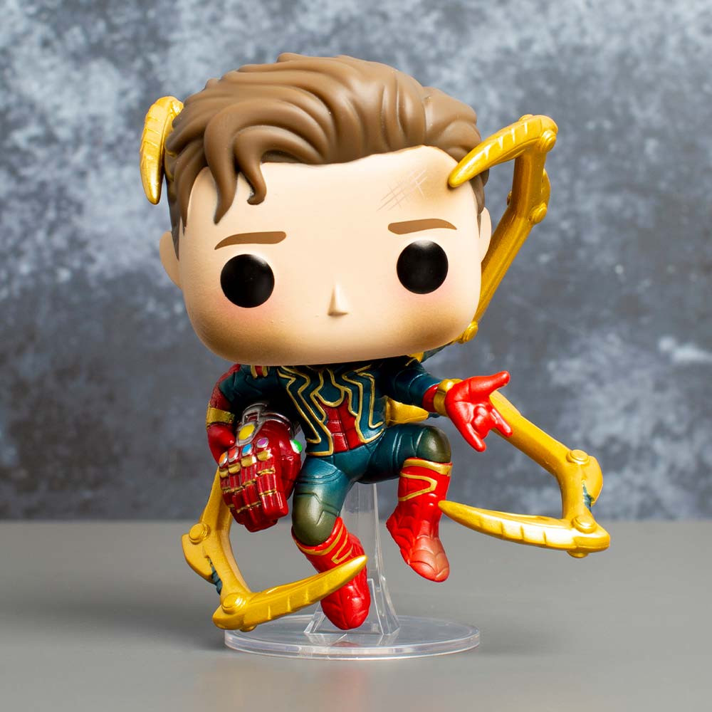 Marvel Avengers: Endgame Iron Spider Unmasked Pop! Vinyl – Only at Menkind Marvel Avengers: Endgame Iron Spider Unmasked Pop! Vinyl – Only at Menkind
