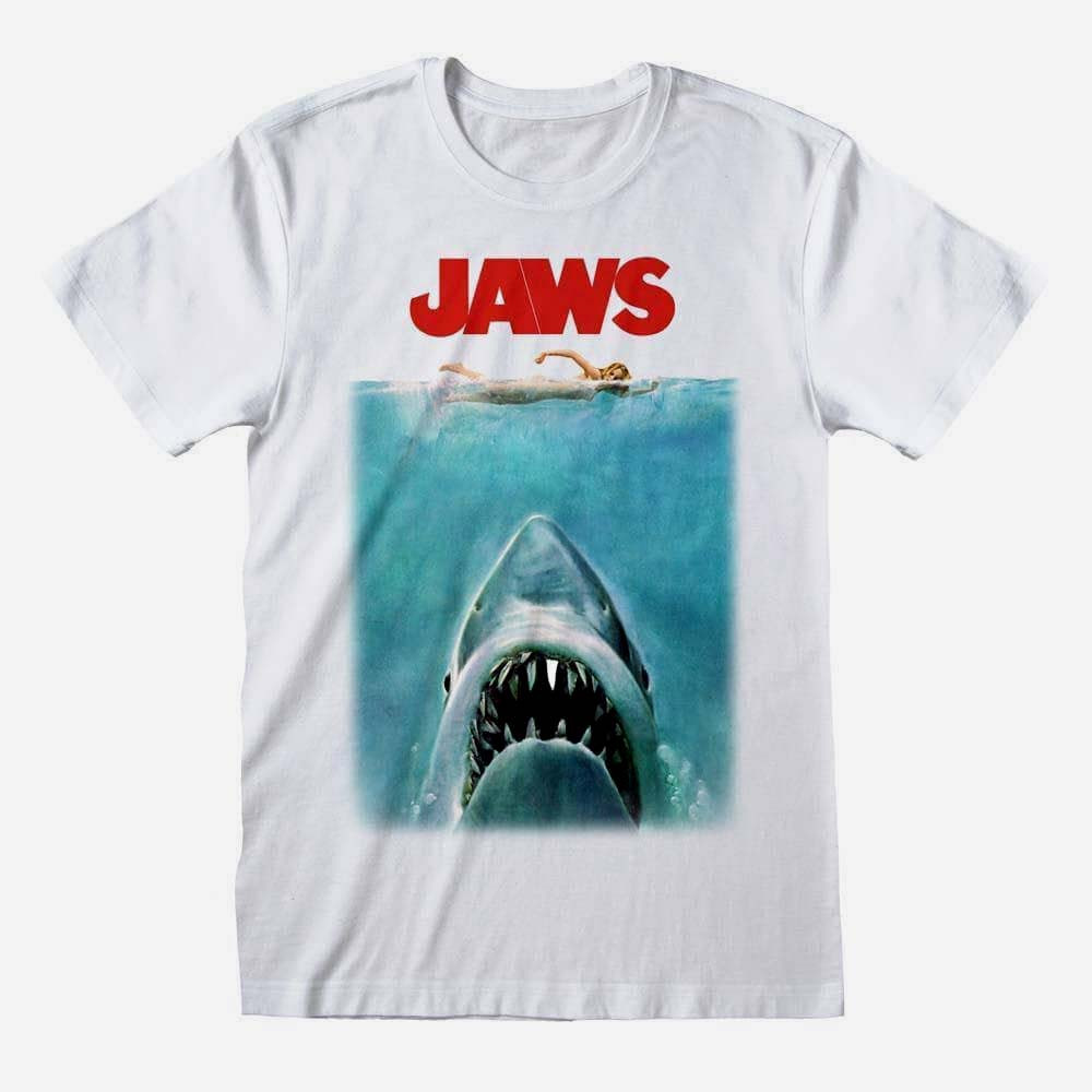 Jaws Classic Poster T-Shirt Small Jaws Classic Poster T-Shirt Small