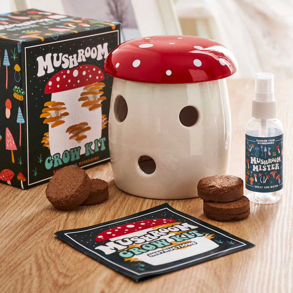 Gift Republic Mushroom Planter Grow Kit