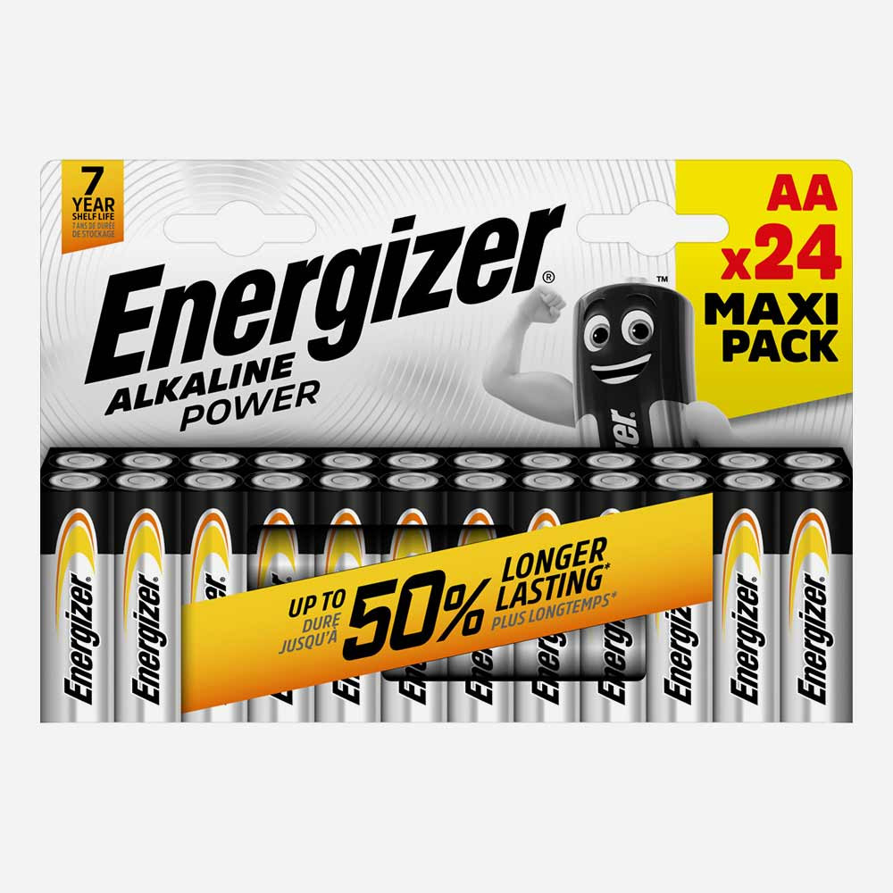 Energizer Aa Batteries – Pack Of 24