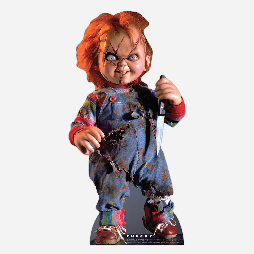 Universal Pictures Scarred Chucky Lifesize Cardboard Cutout