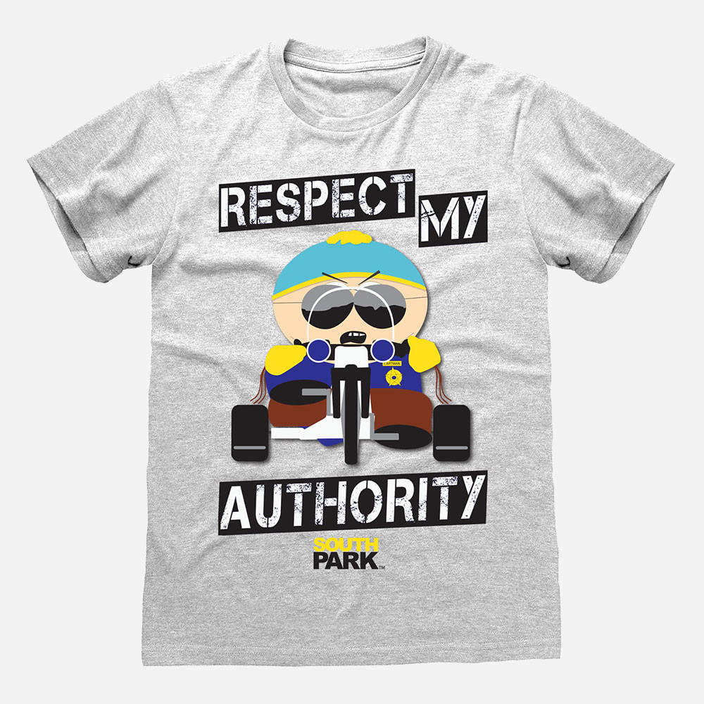 South Park Eric Cartman Respect My Authority Quote T-Shirt Small South Park Eric Cartman Respect My Authority Quote T-Shirt Small
