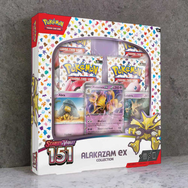 Pokemon Scarlet & Violet: 151 Alakazam EX Box