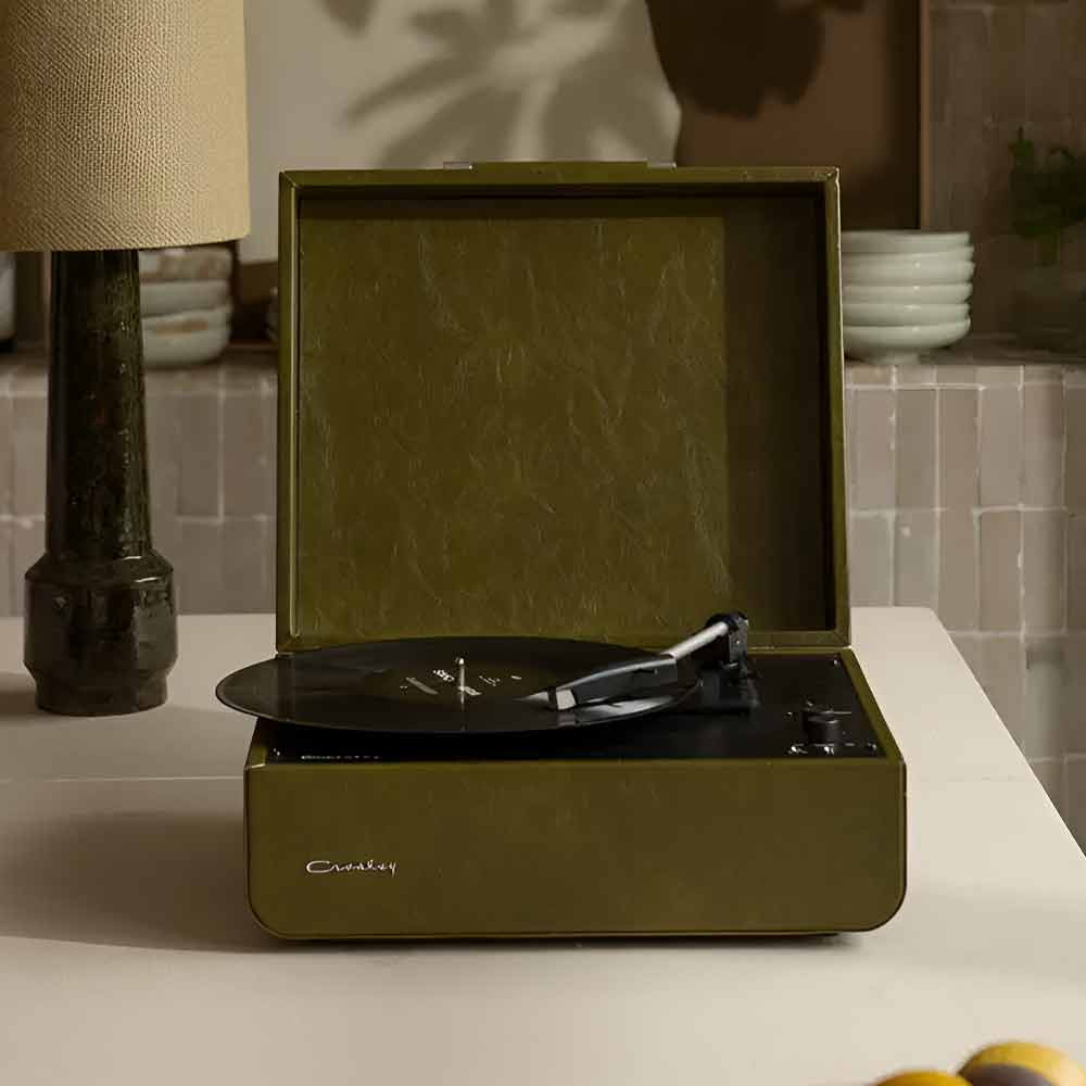 Crosley Green Mercury Bluetooth Turntable