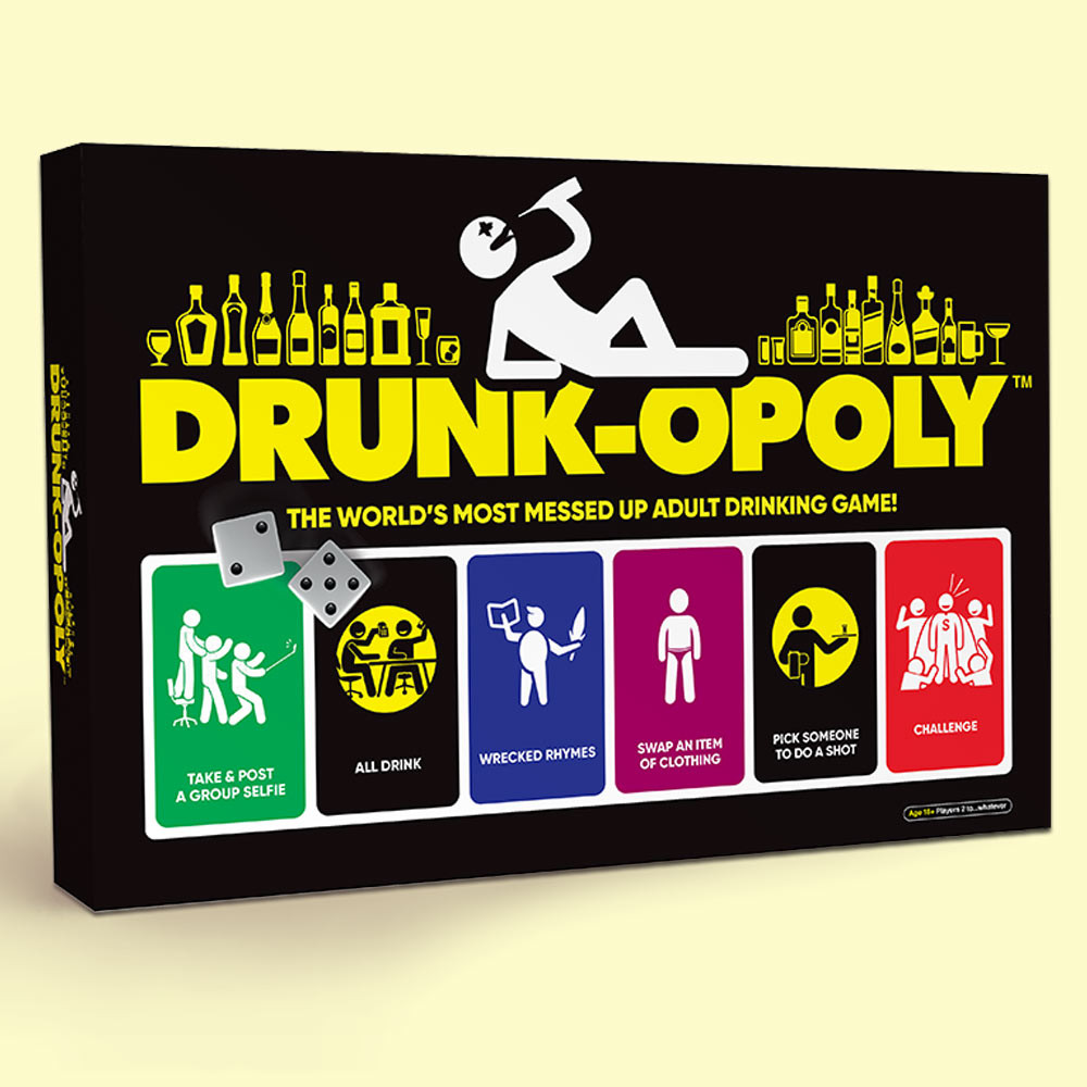 Imagination Gaming Drunk-Opoly: Adult Drinking Board Game