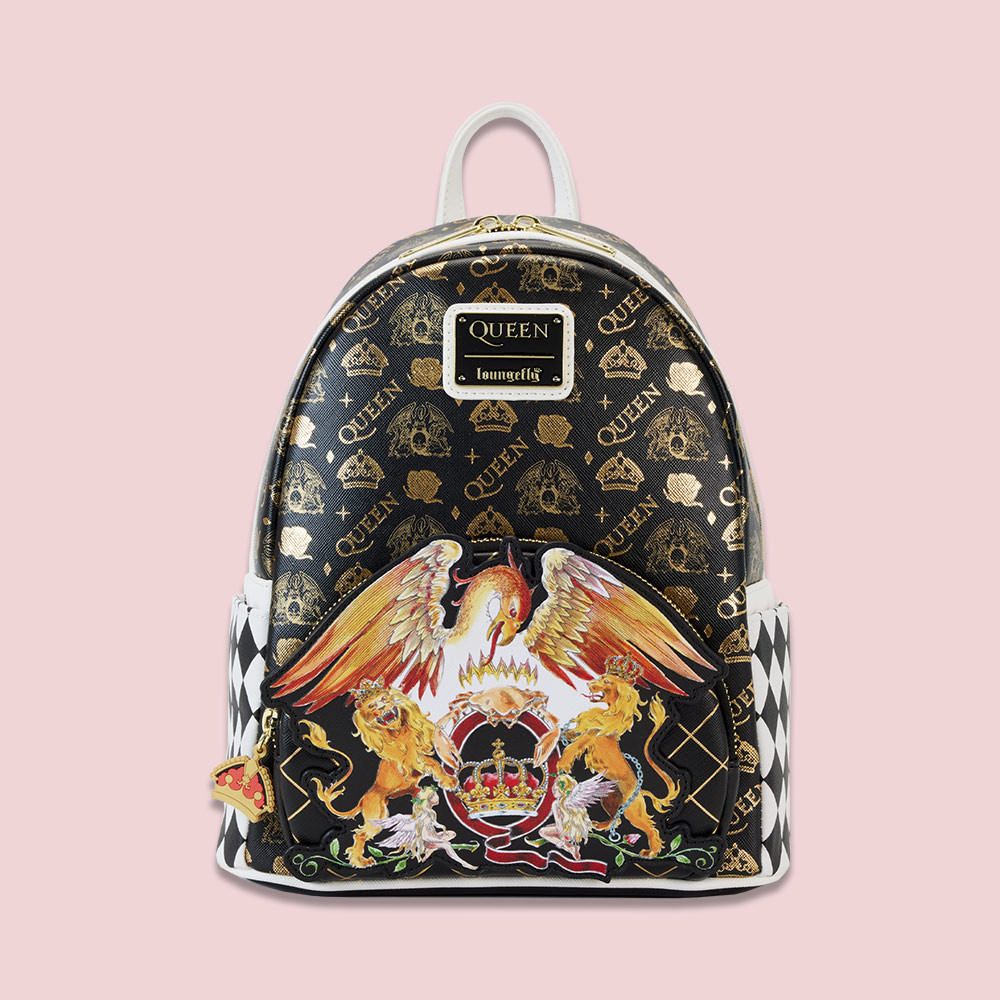 Photos - Backpack Queen Logo Crest Loungefly Mini  97169