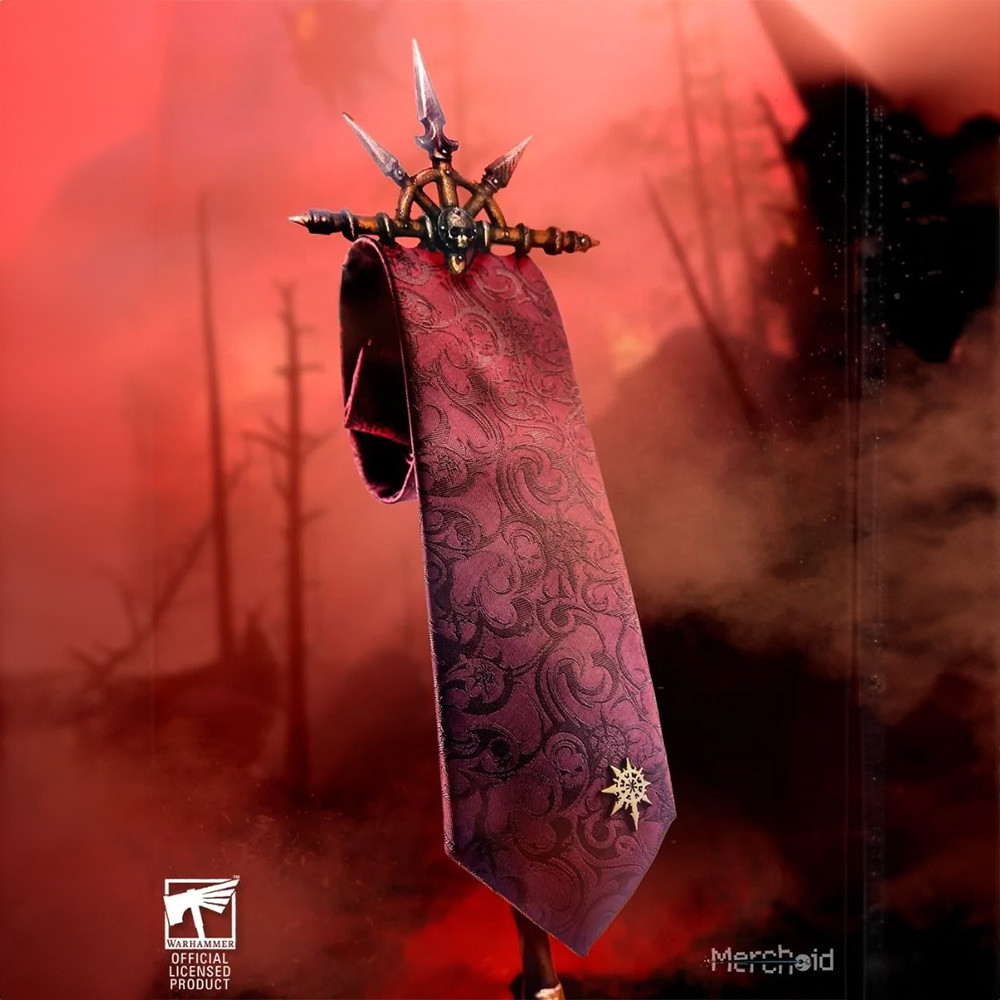 Games Workshop Red/Dark Warhammer 40000: Chaos Tie