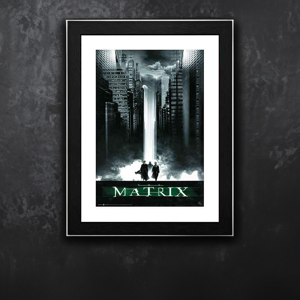 The Matrix: Movie Poster Framed Collector Print The Matrix: Movie Poster Framed Collector Print