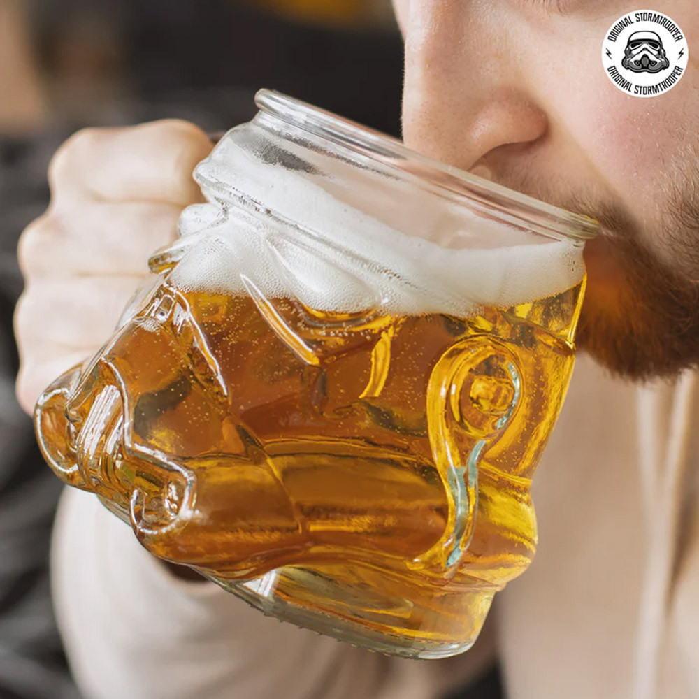 Star Wars Stormtrooper Shaped Beer Glass