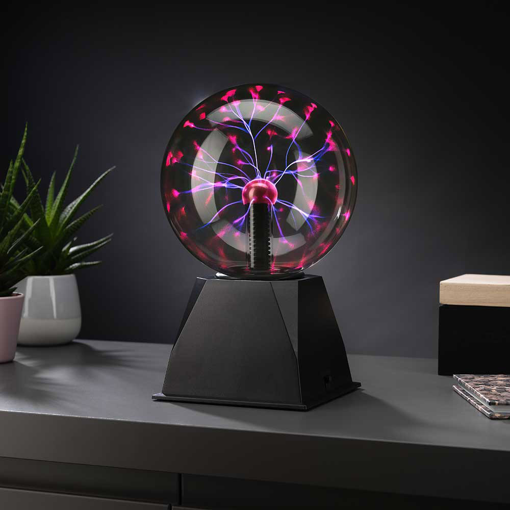 RED5 6-Inch Plasma Ball USB Powered Interactive Scientific Desk Lamp
