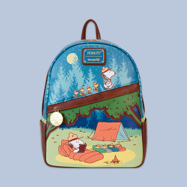 Peanuts Beagle Scouts 50th Anniversary Loungefly Mini Backpack