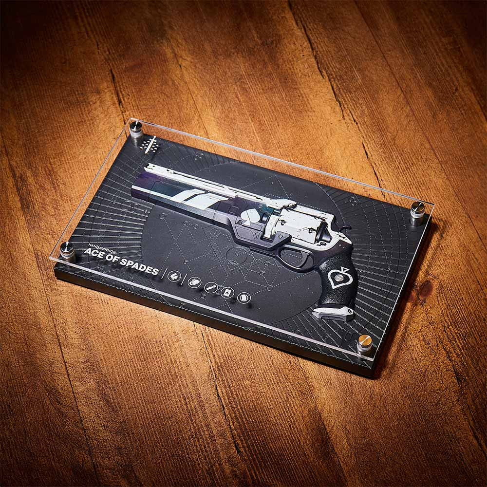 Destiny Gold Destiny: Exotic Weapon Ace Of Spades Model