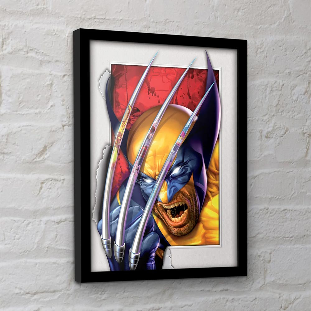 Marvel’s X-Men Wolverine Breakout Framed Collector Print Marvel’s X-Men Wolverine Breakout Framed Collector Print