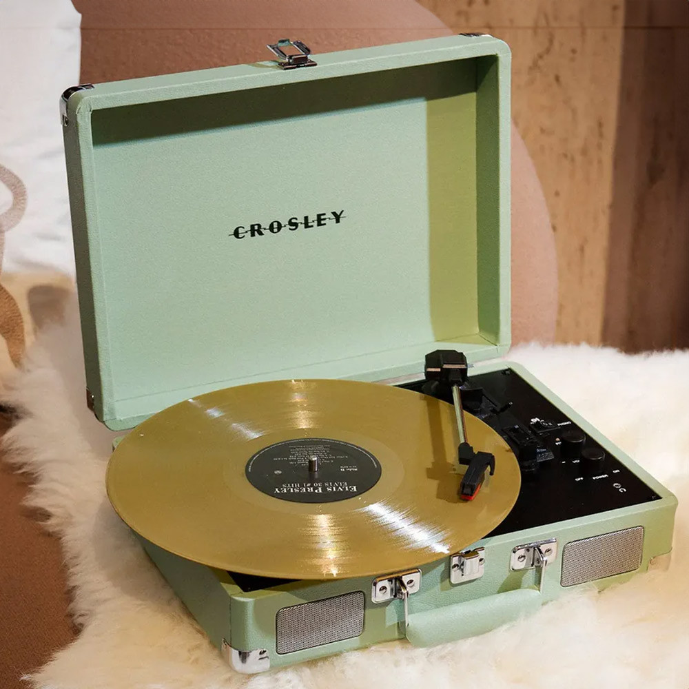Crosley Cruiser Plus Deluxe Bluetooth Portable Turntable - Mint
