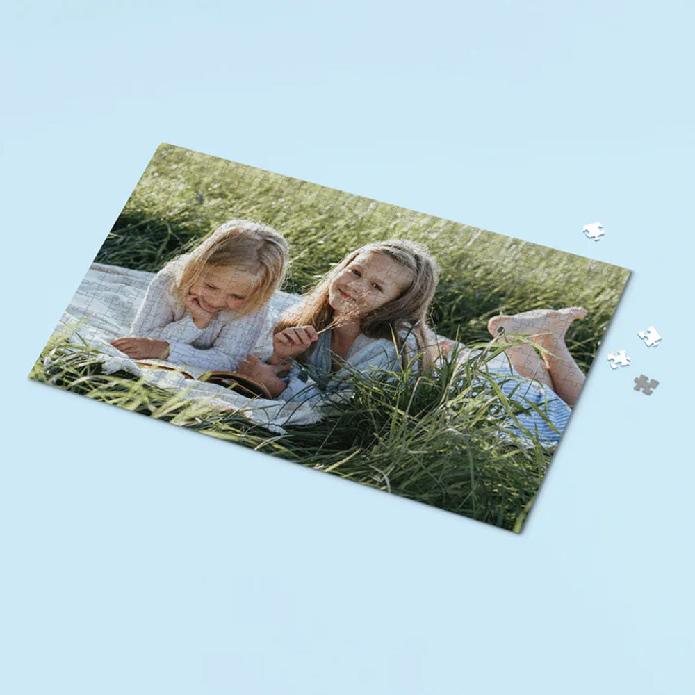 Treat Gifts Personalised Rectangle Photo Jigsaw Puzzle