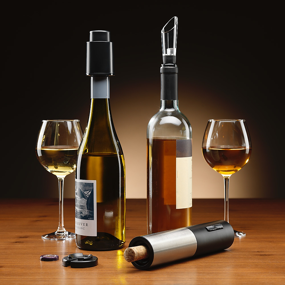 Connoisseur Creations Electric Corkscrew With Accessories