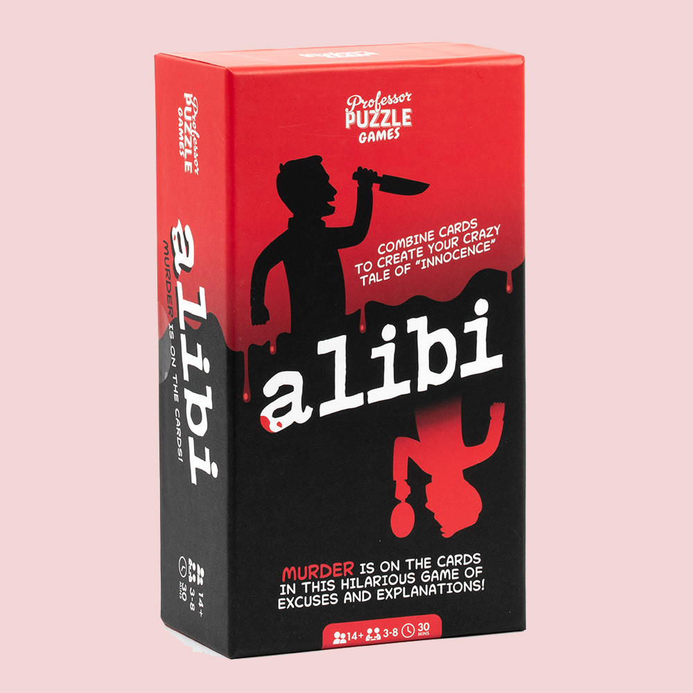 Professor Puzzle Alibi Puzzle Card Game