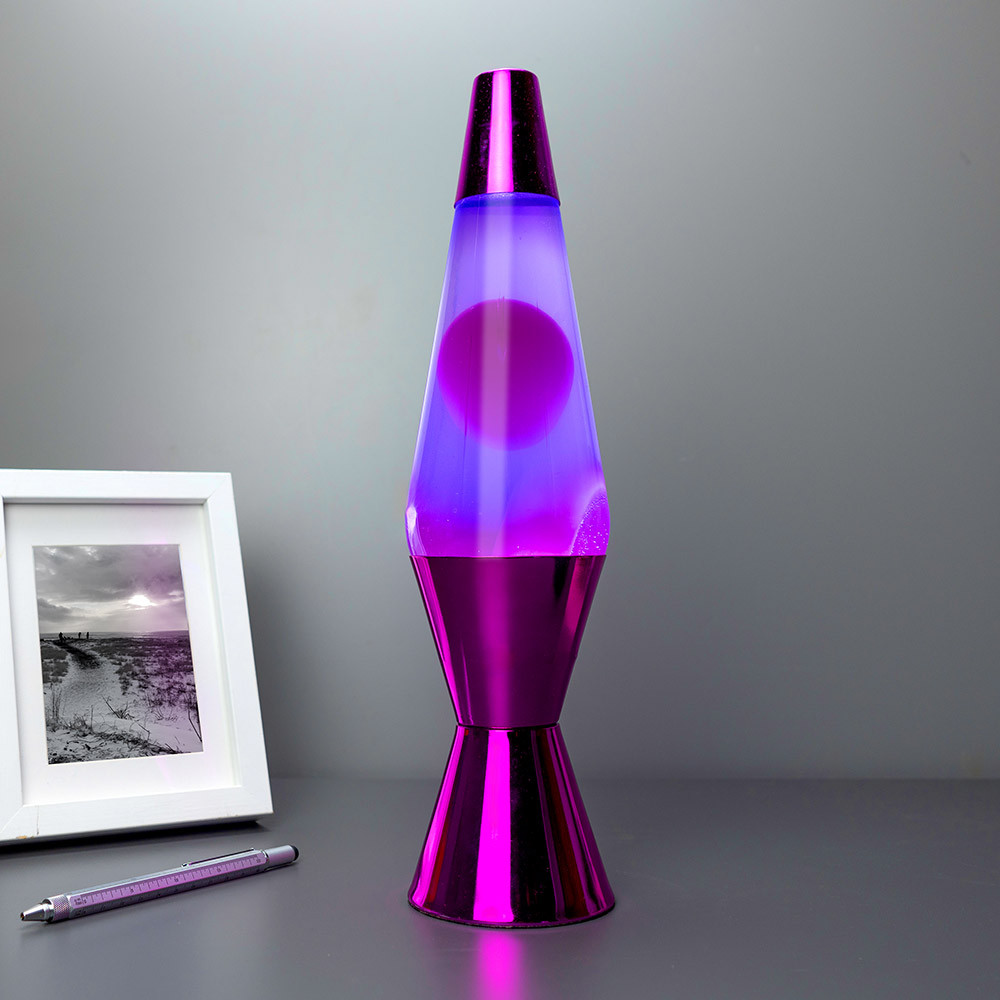 Red5 Purple Molten Lamp
