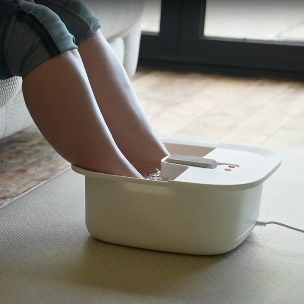 Sharper Image Wellbeing Soothing Foot Bath Massager