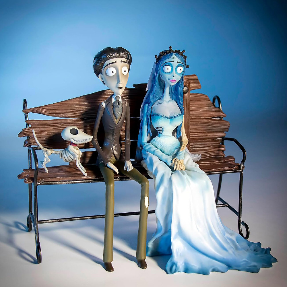 Warner Bros. Corpse Bride Victor And Emily 25Th Anniversary 1:10 Scale Figure Set