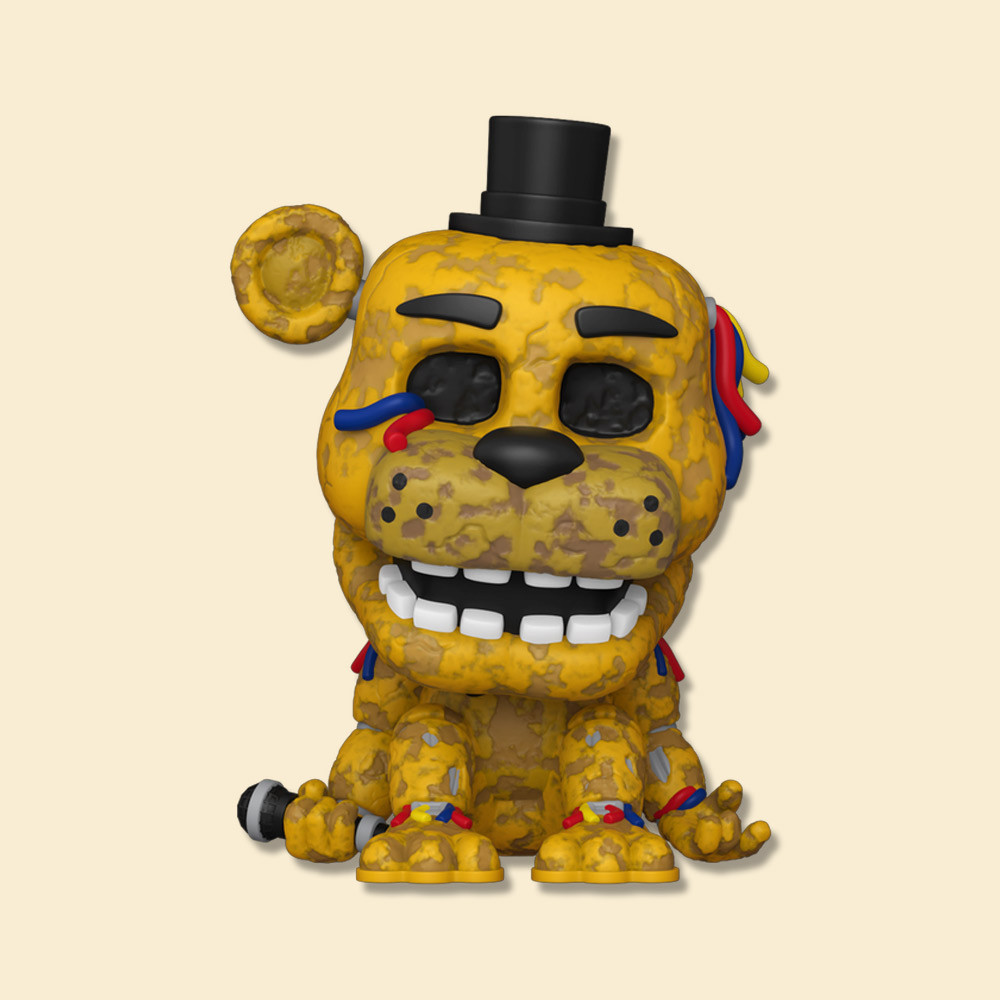Funko Pop Vinyl Five Nights at Freddy's Withered Golden Freddy 1033 Figure FNAF - Image 6