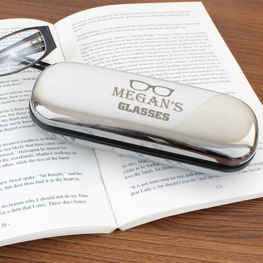 Personalised Memento Company Personalised Glasses Motif Case