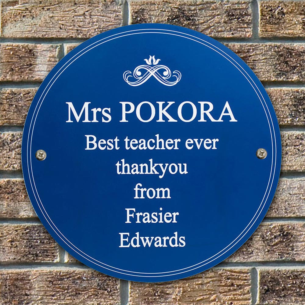 Personalised Memento Company Personalised Heritage Plaque