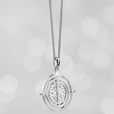 Time Turner Necklace Silver Harry Potter Sterling Silver Time