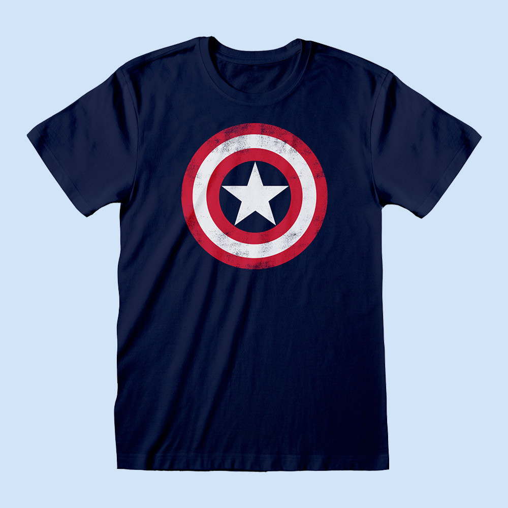 Marvel Comics: Avengers Captain America Shield T-Shirt Large