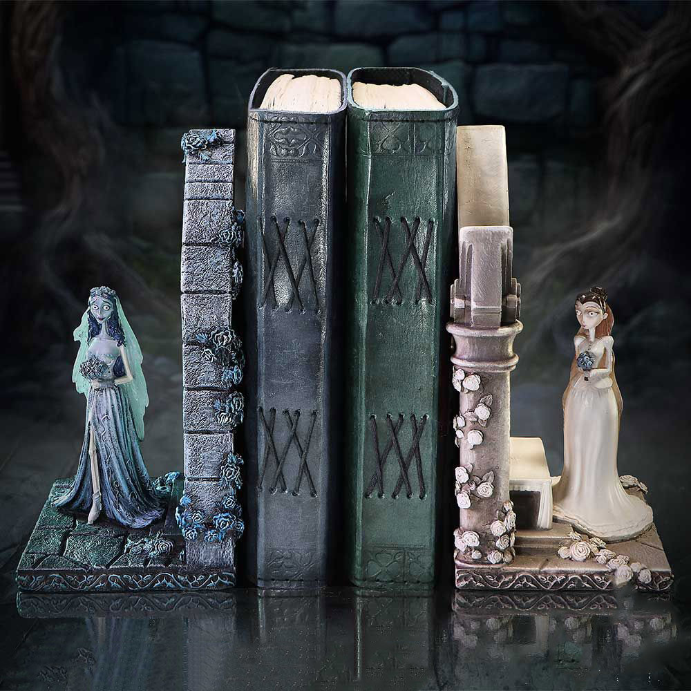 Warner Bros. Dark Corpse Bride Emily And Victoria Bookends