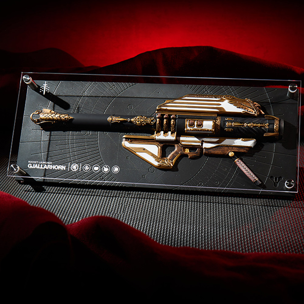 Destiny Gold/Silver Gjallarhorn Replica Plaque
