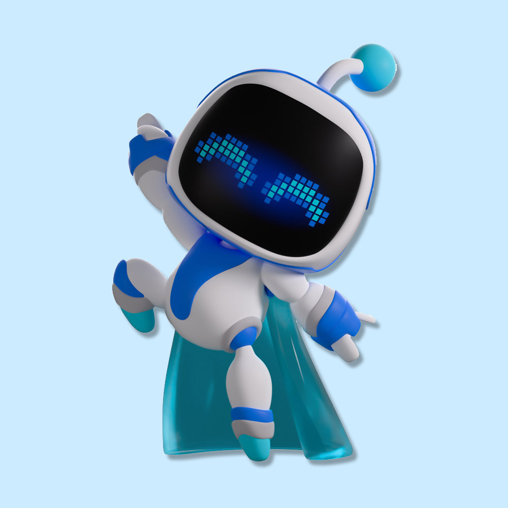 Youtooz Blue/White Astro's Playroom Astro Bot Figure