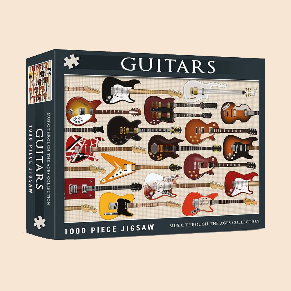 Coach House Partners Limited Guitars 1000 Piece Jigsaw Puzzle