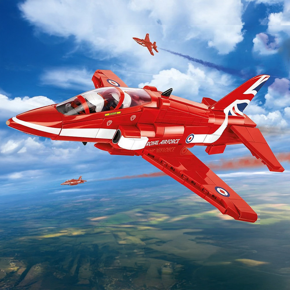 Armed Forces Hawk T1 Red Arrow Plane Model