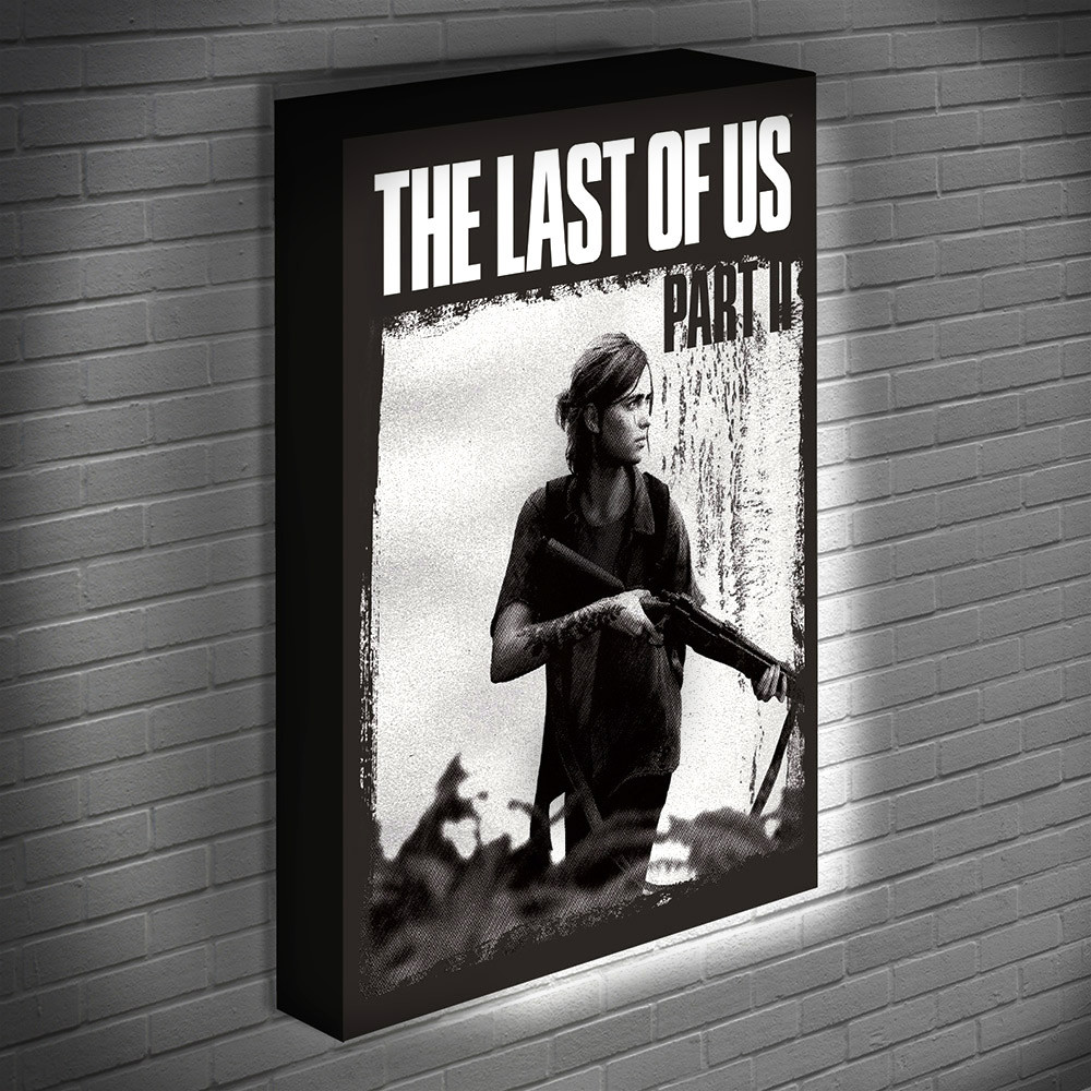 Hbo Light The Last Of Us Up Canvas
