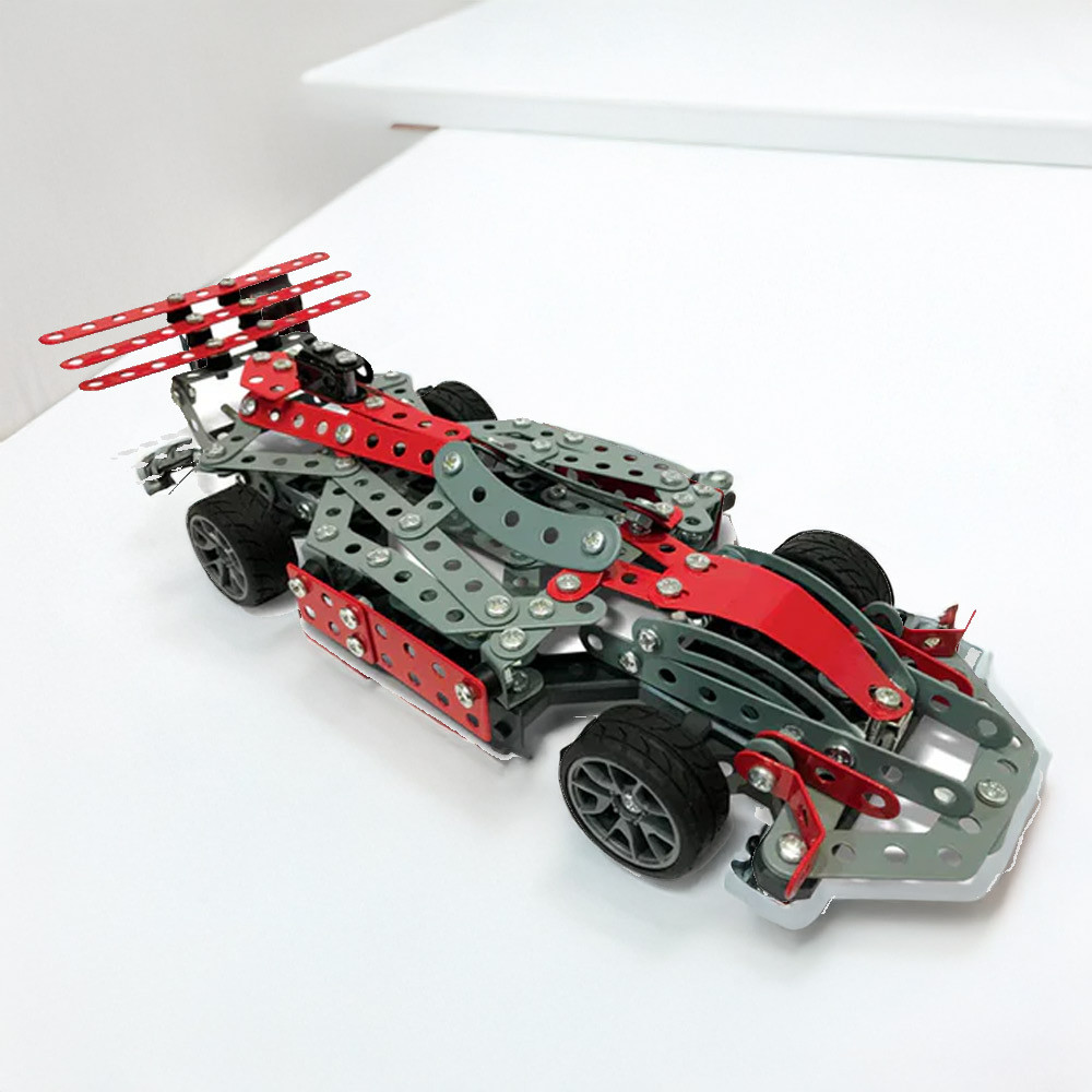 Formula One Group Red/Grey Classic Grand Prix Racing Car Construction Set